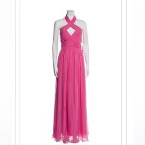 AMUR Vibrant Pink Dress
